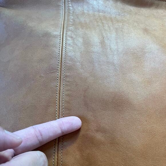 Vintage Coach 4065 British Slouchy Fall Tote Made in USA Quiet Luxury Classic - Picture 8 of 15